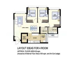 Blk 260A Kebun Baru Court (Ang Mo Kio), HDB 4 Rooms #563807581